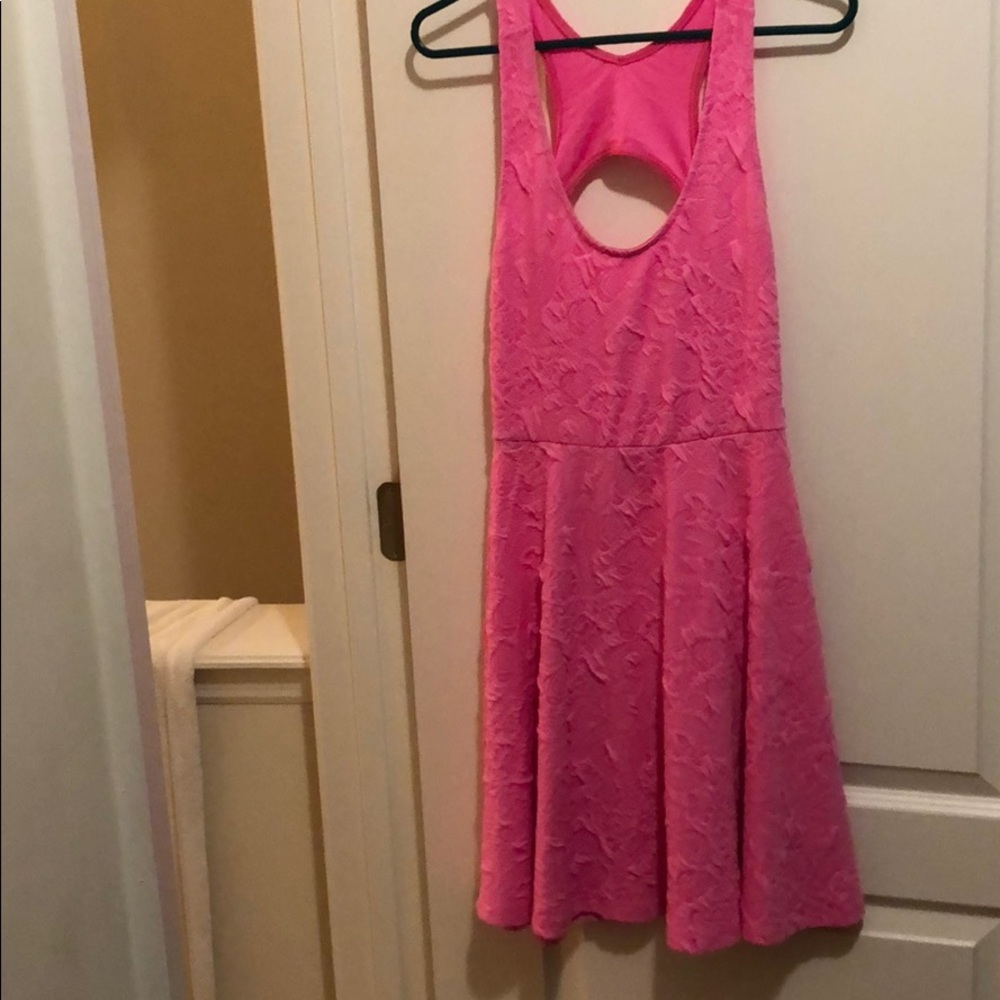 EVERLY pink dress